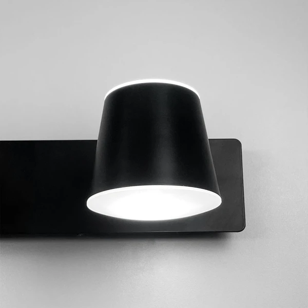 Бра спрямованого світла Line.F 8243/2 11Вт 4000K чорний 3868_7226 - Фото 3