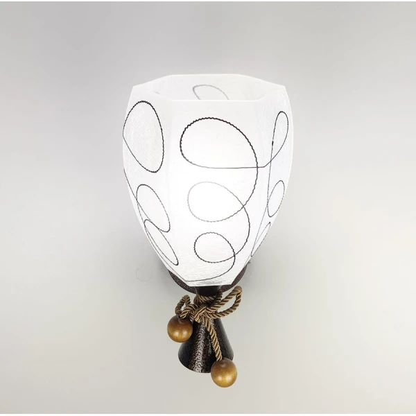 Настінний світильник (бра) Line.F E27 коричневий 1397_2149 - Фото 3