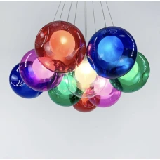 Line.F AA 225 G4 сірий (хром) 170_249. Світильник підвісний