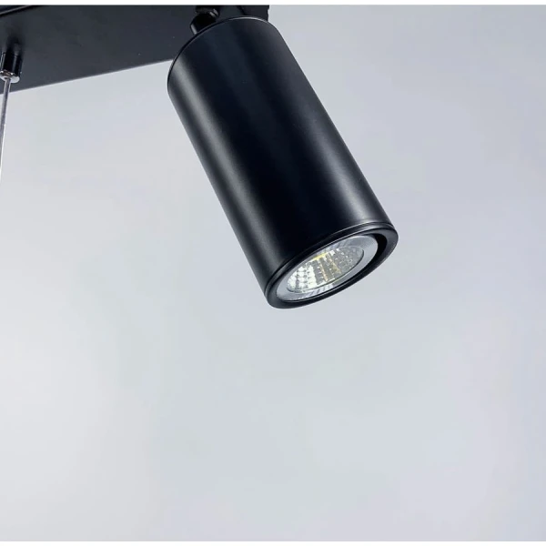 Сучасна люстра Line.F GU10;16Вт 4000K чорний 981_1471 - Фото 6