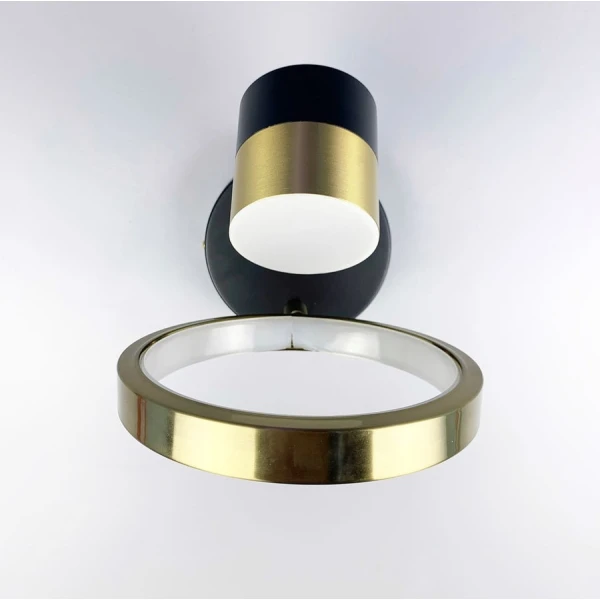 Настінний світильник (бра) Line.F B 18/1 11Вт 3000–4500–6000K чорний 1131_1752 - Фото 7