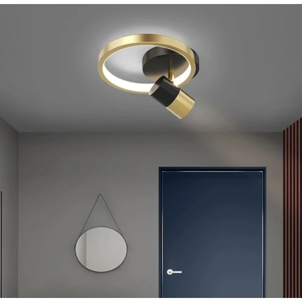 Настінний світильник (бра) Line.F B 18/1 11Вт 3000–4500–6000K чорний 1131_1752 - Фото 6