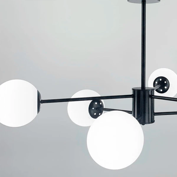 Сучасна люстра Line.F CD 111 BK E27 чорний 2378_3827 - Фото 3