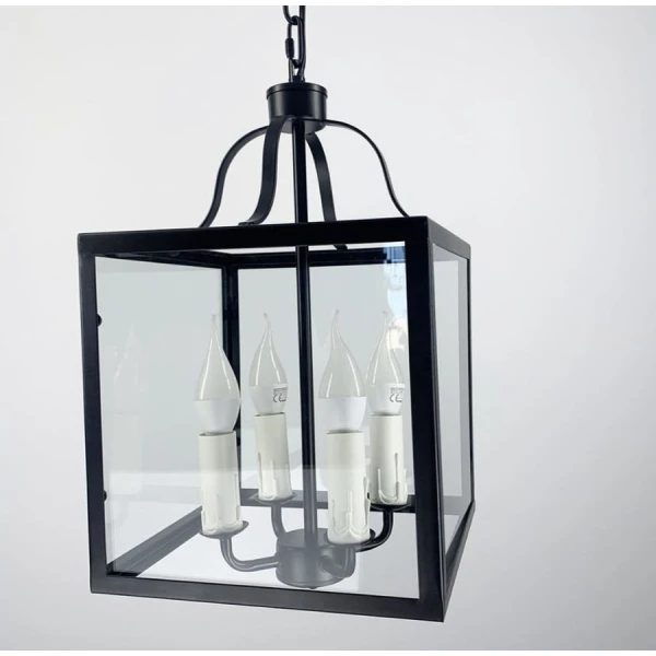 Підвісний світильник Line.F E14 чорний 911_1354 - Фото 4