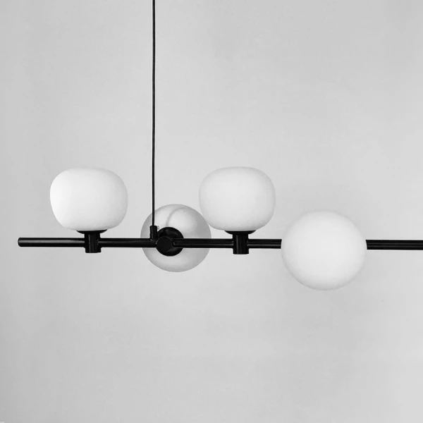 Видовжена люстра Line.F G9 чорний 3739_7078 - Фото 2