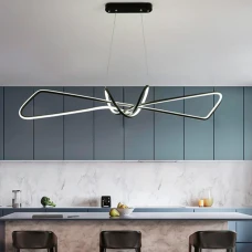 Line.F H 35L 78Вт 3000–4500–6000K чорний 2713_5812. Люстра видовжена