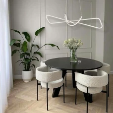 Line.F H 35L 78Вт 3000–4500–6000K білий 2739_5866. Люстра видовжена