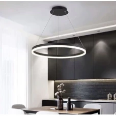 Line.F M 2702 40Вт 3000–4500–6000K чорний 1903_2896. Люстра світлодіодна