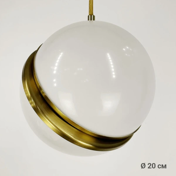 Підвісний світильник Line.F E27 латунний 461_665 - Фото 4