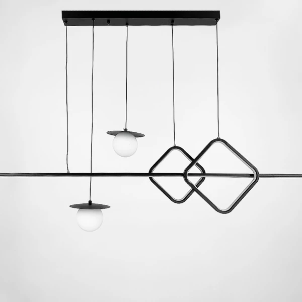 Видовжена люстра Line.F G9;35Вт 4000K чорний 3051_6257 - Фото 5