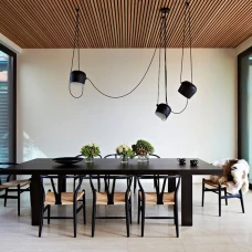 Line.F E27 чорний 2743_5870. Люстра сучасна