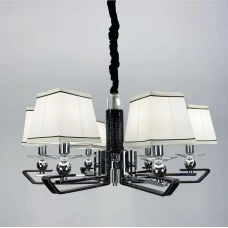 Line.F S 1449 E14 сірий (хром) 958_1431. Класична люстра