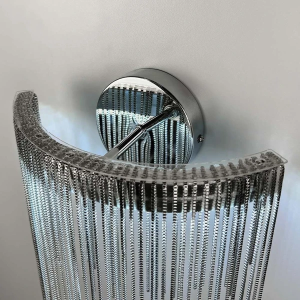 Настінний світильник (бра) Line.F SP 07 4Вт 3000–4500–6000K сірий (хром) 1737_2613 - Фото 4