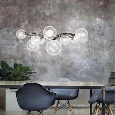 Line.F SG 44 BK G9 чорний 4157_7525. Люстра сучасна