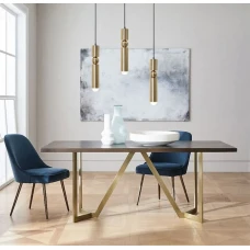 Line.F E27 латунний 948_1412. Світильник підвісний