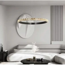 Line.F SGJ 11 21Вт 3500K чорний 1129_1749. Люстра світлодіодна