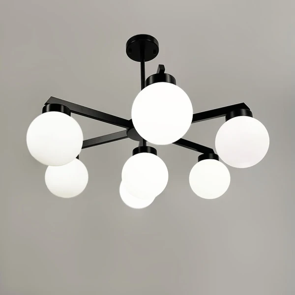 Сучасна люстра Line.F SGJ 6 G9 чорний 4176_7544 - Фото 2