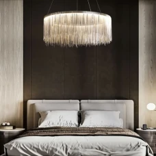 Line.F SP 07 new 23Вт 3000–4500–6000K сірий (хром) 1960_3007. Класична люстра