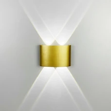 Line.F W 036 4Вт 4000K латунний 3872_7230. Настінний світильник