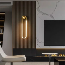 Line.F 9Вт 4000K латунний 2590_5667. Бра