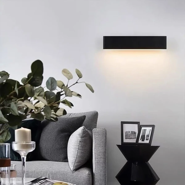 Настінний світильник (бра) Line.F W 086 6Вт 3000–4500–6000K чорний 4092_7459 - Фото 5