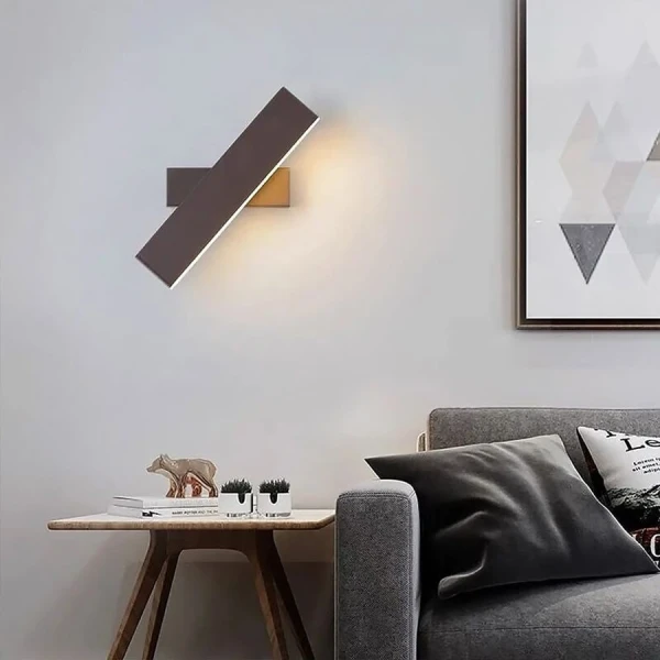 Настінний світильник (бра) Line.F W 086 6Вт 3000–4500–6000K чорний 4092_7459 - Фото 1