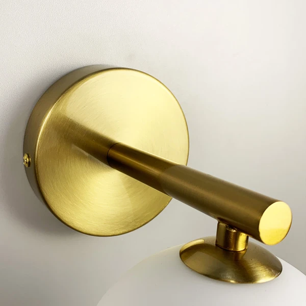 Настінний світильник (бра) Line.F G9 латунний 3212_6461 - Фото 4