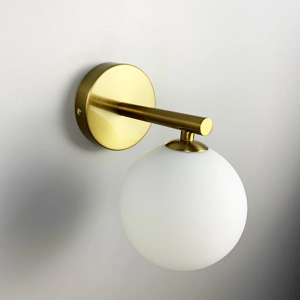 Настінний світильник (бра) Line.F G9 латунний 3212_6461 - Фото 3