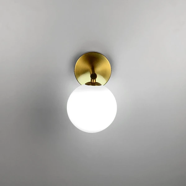 Настінний світильник (бра) Line.F G9 латунний 3212_6461 - Фото 2