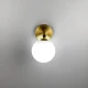 Настінний світильник (бра) Line.F G9 латунний 3212_6461
