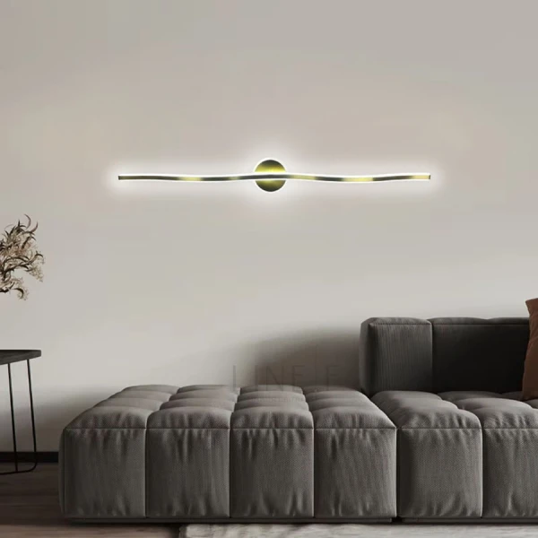 Бра лінійне Line.F WB 31 27Вт 4000K латунний 3971_7335 - Фото 1