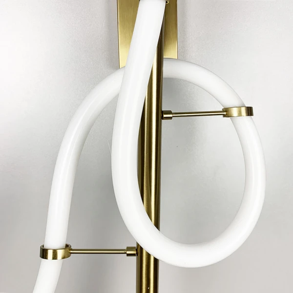 Настінний світильник (бра) Line.F JU 22 AB 28Вт 4000K золотий 2614_5703 - Фото 8