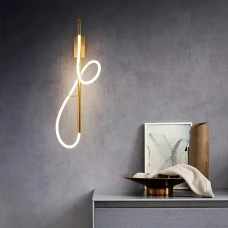 Line.F JU 22 AB 28Вт 4000K золотий 2614_5703. Бра