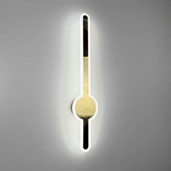 Бра лінійне Line.F WJ 020 15Вт 4000K латунний 3918_7281 - Фото 6