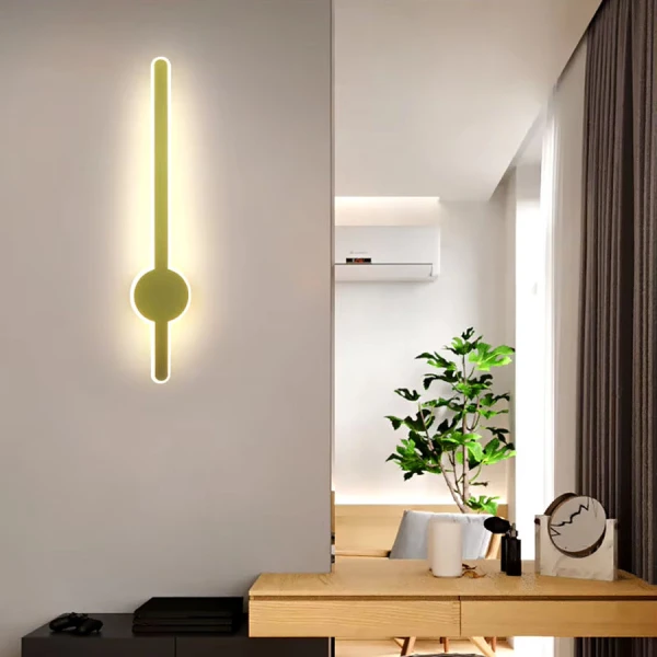 Бра лінійне Line.F WJ 020 15Вт 4000K латунний 3918_7281 - Фото 1