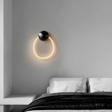 Line.F JU 22 BK 15Вт 4000K чорний 2432_4144. Бра