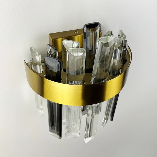 Настінний світильник (бра) Line.F 5,5Вт 3000–4500–6000K латунний 4236_7604 - Фото 3