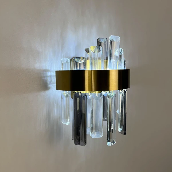 Настінний світильник (бра) Line.F 5,5Вт 3000–4500–6000K латунний 4236_7604 - Фото 2