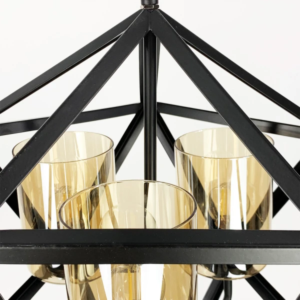 Підвісна люстра Line.F E27 чорний 2356_3787 - Фото 7