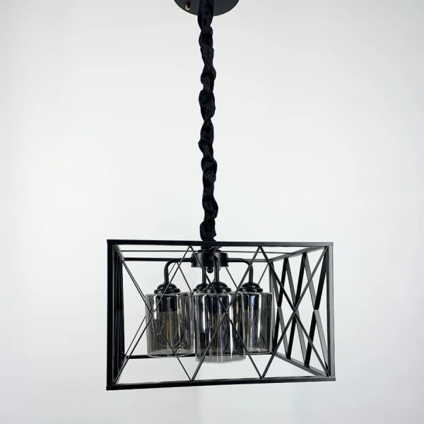 Підвісна люстра Line.F 1089 E27 чорний 1174_1841 - Фото 5