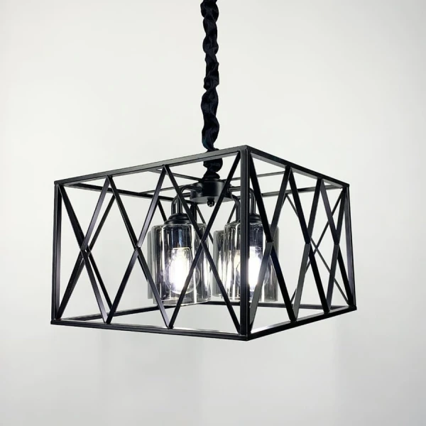 Підвісна люстра Line.F 1089 E27 чорний 1174_1841 - Фото 3