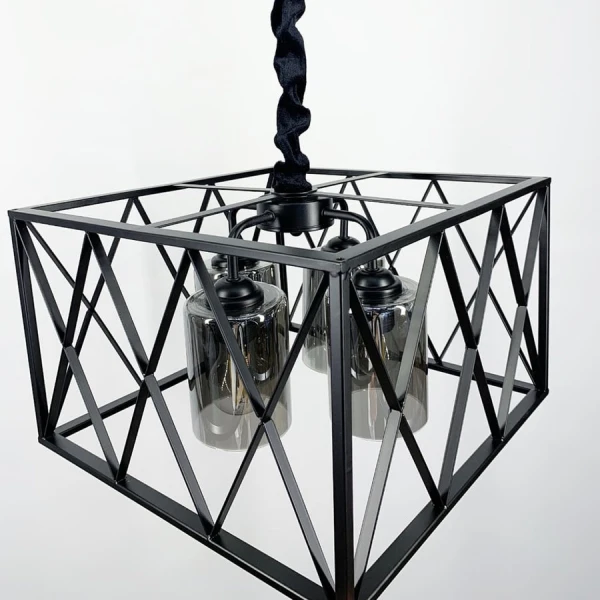 Підвісна люстра Line.F 1089 E27 чорний 1174_1841 - Фото 1