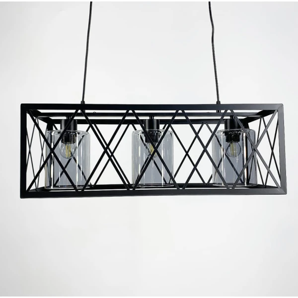 Підвісна люстра Line.F 11535 E27 чорний 1724_2579 - Фото 5