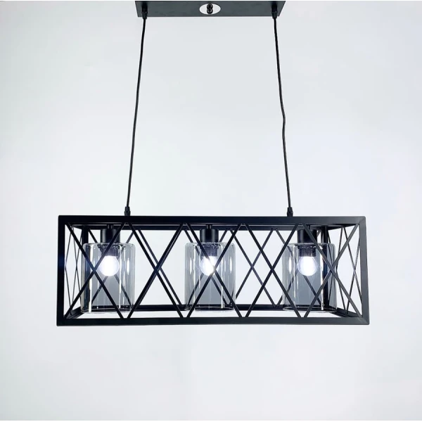 Підвісна люстра Line.F 11535 E27 чорний 1724_2579 - Фото 2