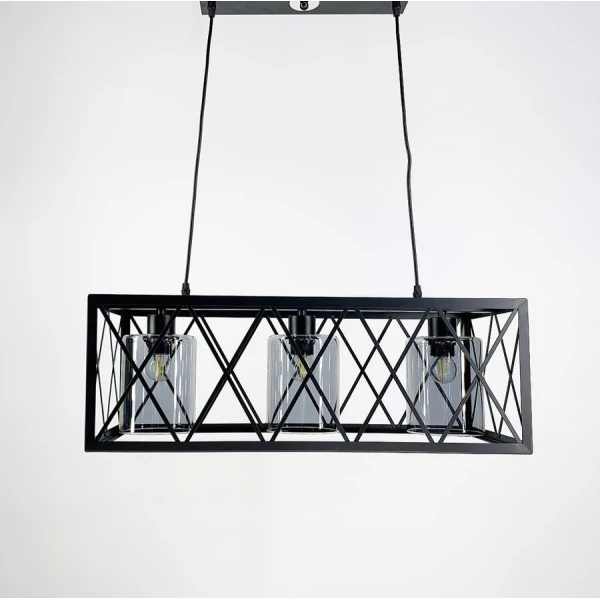 Підвісна люстра Line.F 11535 E27 чорний 1724_2579 - Фото 1