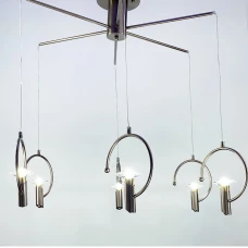 Line.F 5008 E14 бронзовий 1168_1830. Люстра сучасна