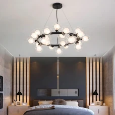 Line.F 690/25 G4 чорний 2786_5920. Люстра підвісна