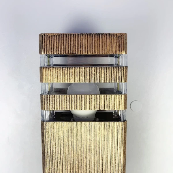 Фасадний світильник Line.F 8024 E27 золотий 1973_3033 - Фото 2