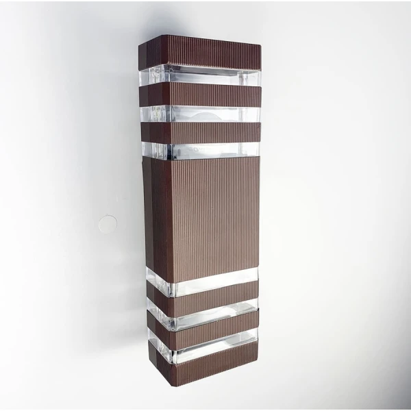 Фасадний світильник Line.F 8024 E27 коричневий 1620_2458 - Фото 4