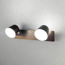 Line.F 8243/2 11Вт 4000K коричневий 3867_7225. Настінний світильник